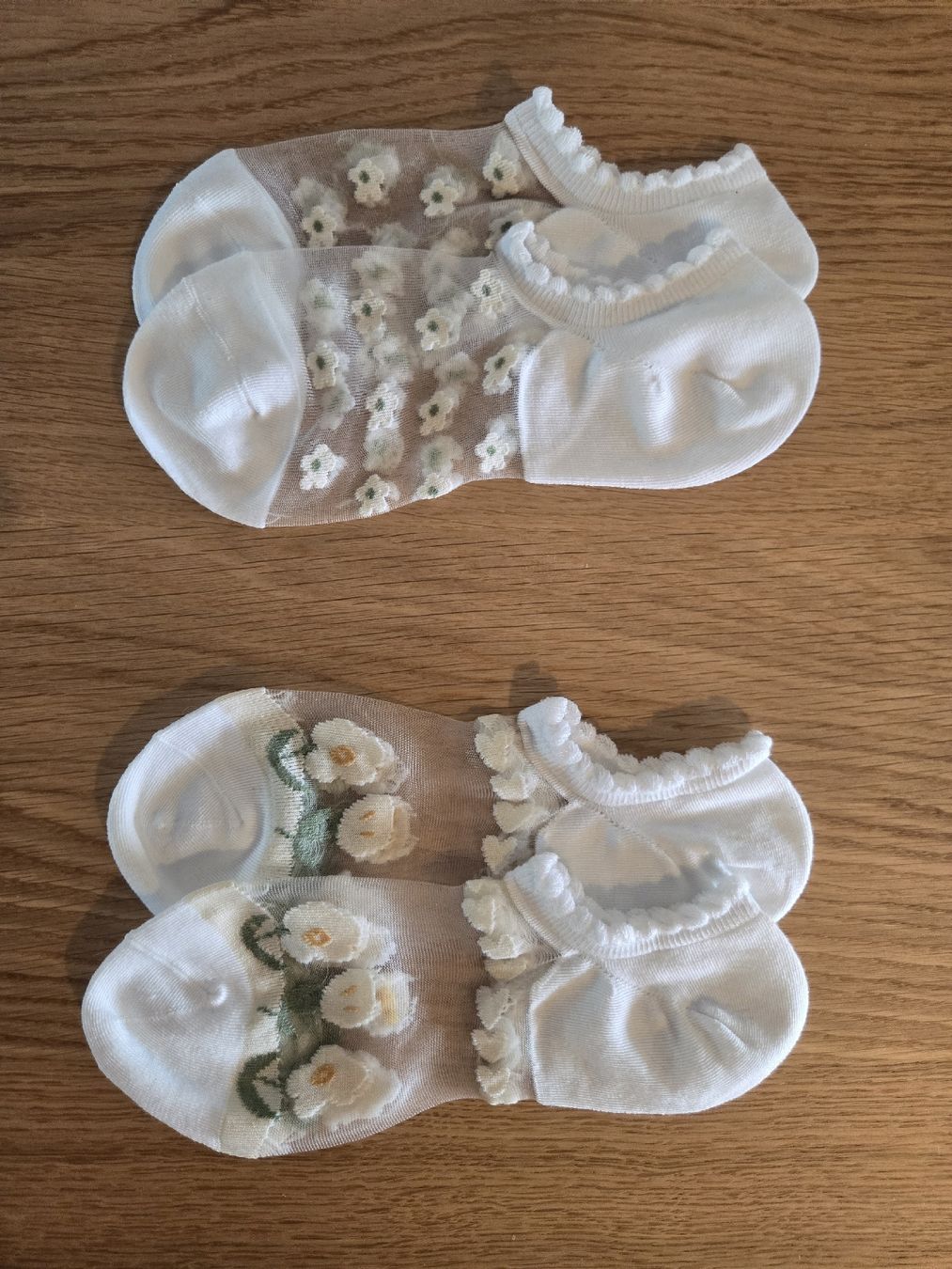 Socken: 2-er Pack süsse Söckchen mit Blumen, 36-38 – Neu (gemäss Beschreibung) aus Dübendorf von Timulka