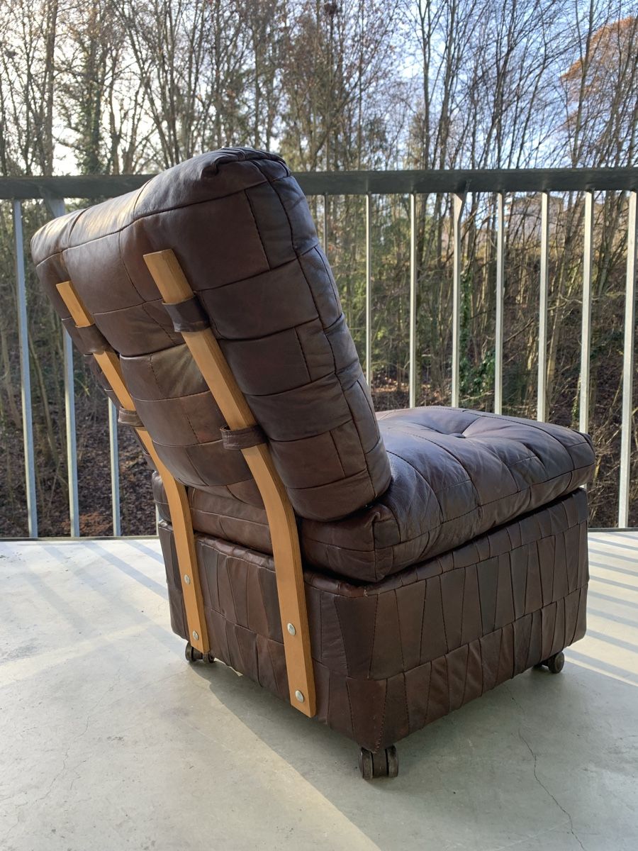 Fauteuils: SALE: MCM patchwork Ledersessel (Stil De Sede | Strässle) – D'occasion à Fribourg par GBT42 1