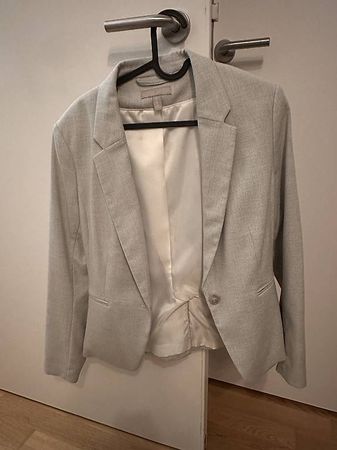 Hellgrauer Blazer, Gr 42