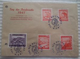 1947 Tag der Briefmarke Republick Österreich