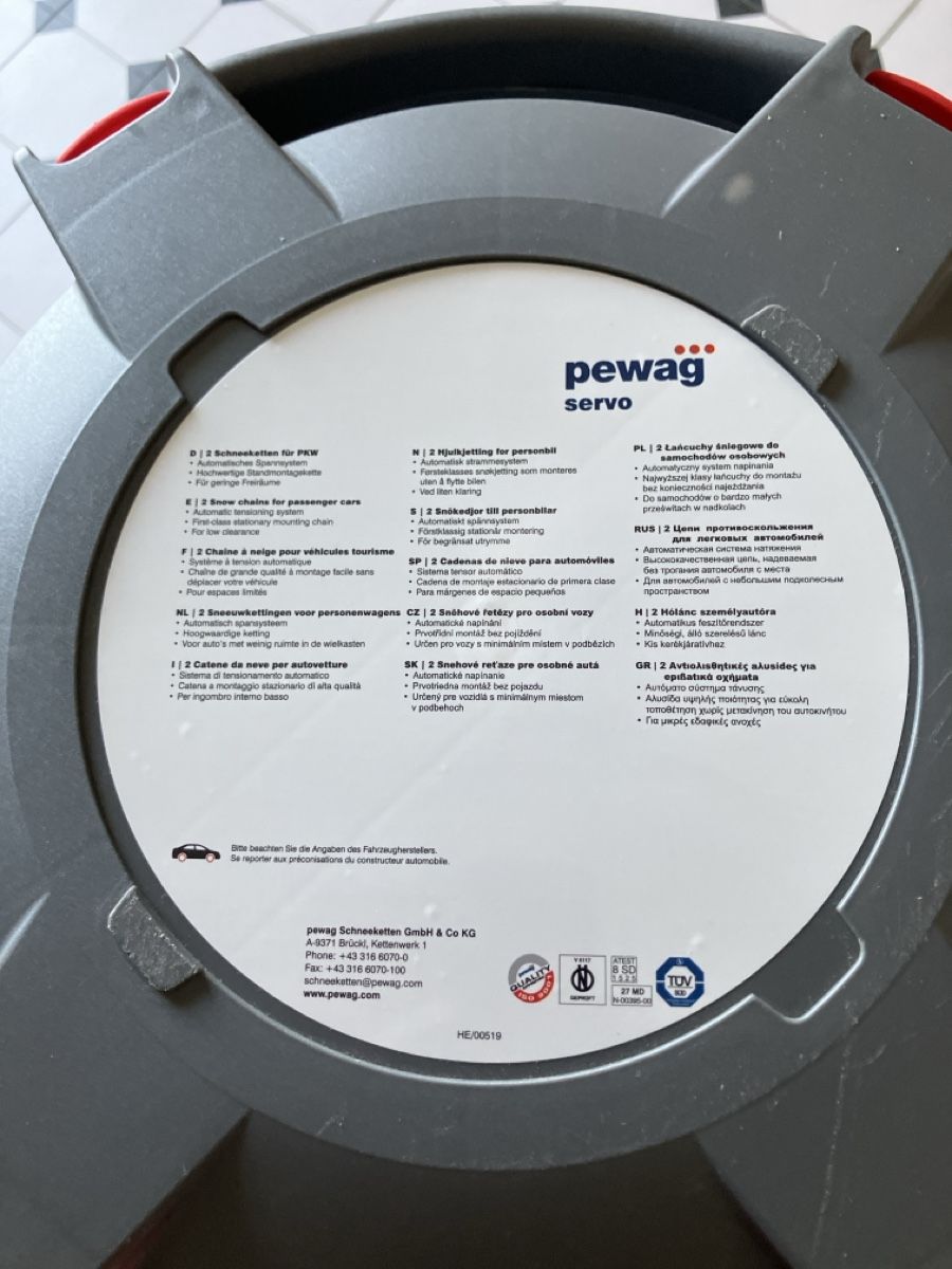 Catene da neve: pewag servo RS 79 Schneeketten – Nuovo (secondo la descrizione) da Basel venduto da Wiub 1