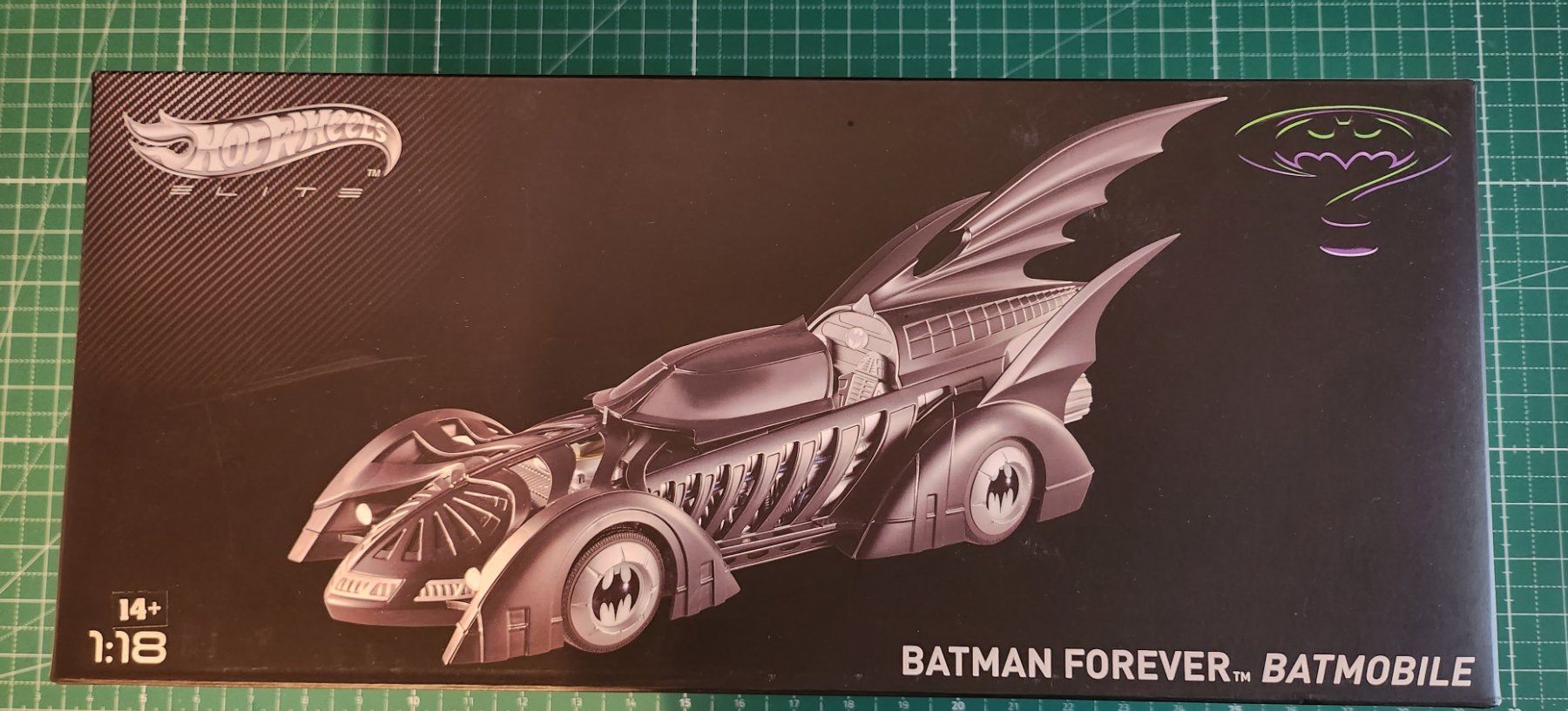 Kit di modellismo & Modellini statici: Hotweels Batmobile Elite 1:18 // Batman – Nuovo e nell'imballaggio originale da Vich venduto da Pitdroid 1