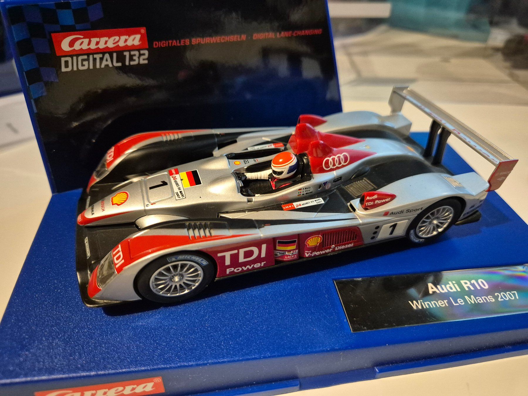 Carrera Digital 132 Audi R10 TDI Winner Le Mans 2007 Nr.1 (Gebraucht ...