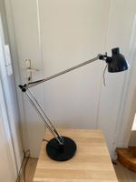 flexibel verstellbare Schreibtischlampe - schwarz - wie neu