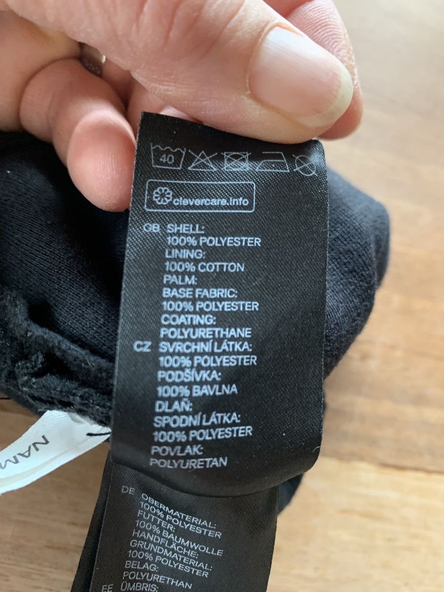 Kinderhandschuhe: H&M Softshell-Handschuhe schwarz Gr. 158/164 – Gebraucht aus Winterthur von amapola 7