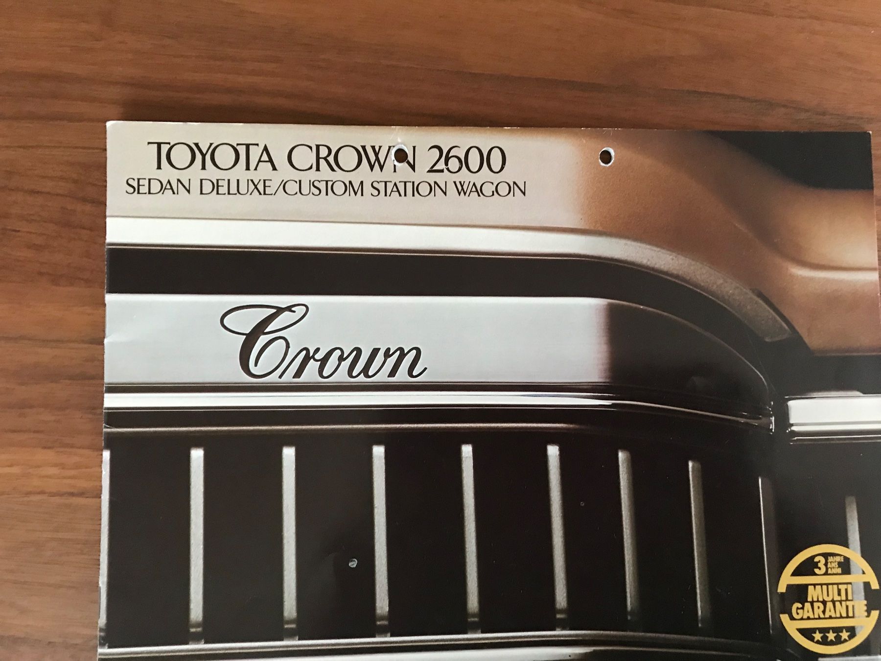 Toyota Dokumente: Toyota Prospekt – Gebraucht aus Balterswil von Jeko1967