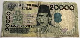 Indonesien 20‘000 Rupiah 1998