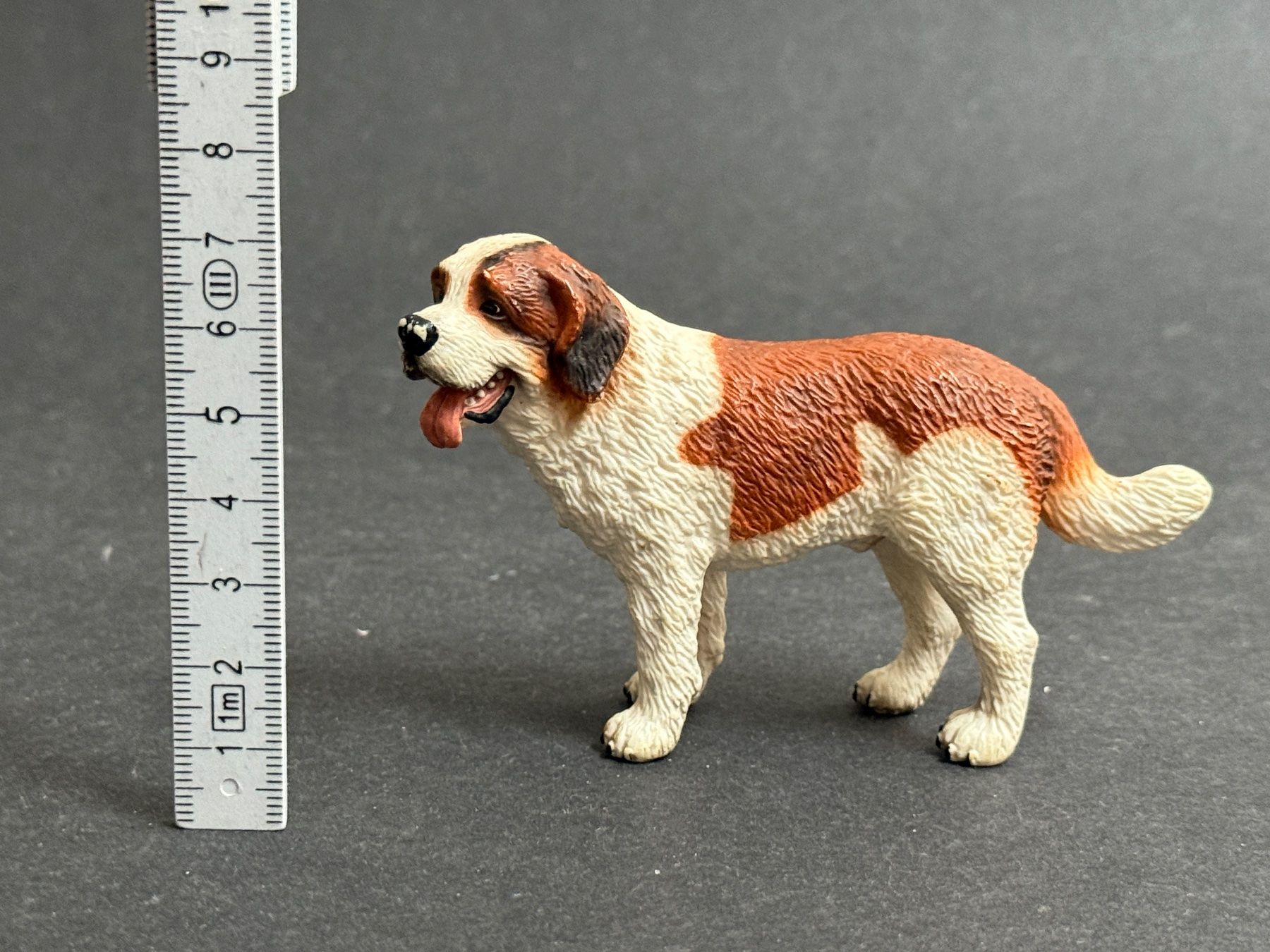 Schleich Statuette: Schleich Bernhardiner Rüde Hund – Usato da Ennetbaden venduto da mapa05 2