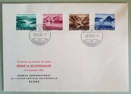 ZB43) 1952, Sonderbrief mit Sonderstempel ohne Adresse