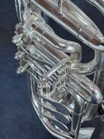 Hirsbrunner, Tuba, B, silber, revidiert, gereinigt, kompakt