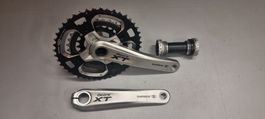 Shimano XT M770 Kurbel mit Tretlager 