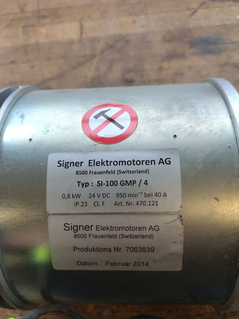 Motori: 24V DC Elektromotor – Nuovo (secondo la descrizione) da Brüttisellen venduto da Grorbas 1