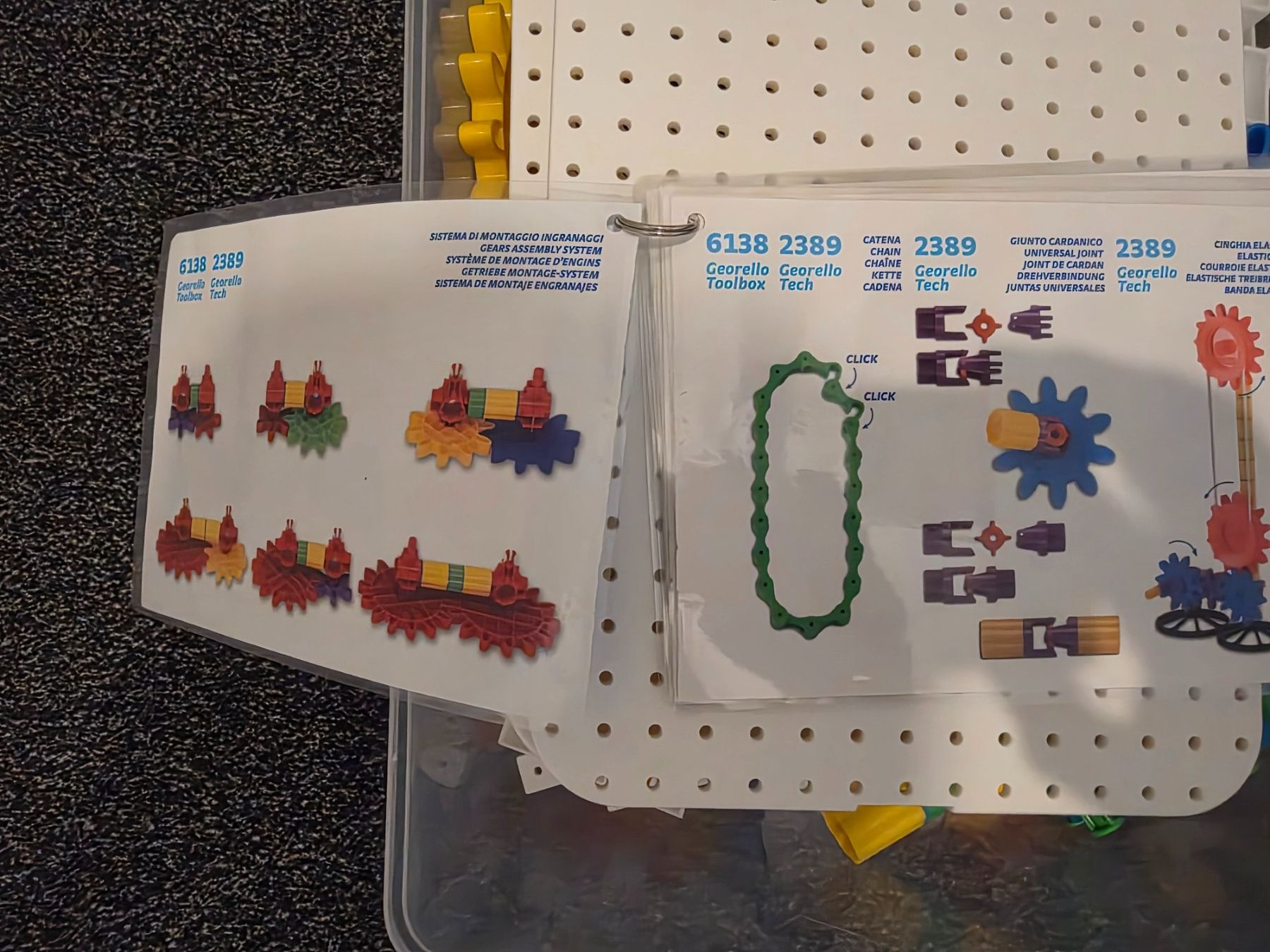 Kit di costruzioni: Georello - Spiel mit Zahnrädern – Usato da Seuzach venduto da Tadpeyn 2