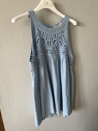 Hellblaues Sommer Top von Hemisphere, Grösse L, neu!