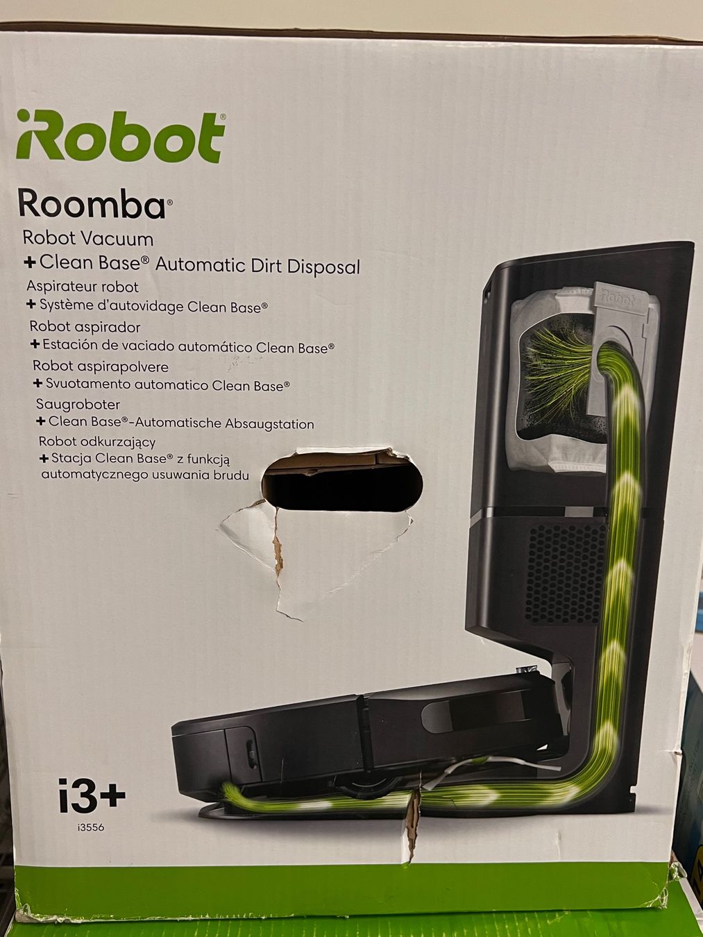 Irobot Staubsauger & Zubehör: iRobot Roomba i3+ Saugroboter mit Absaugstation Ovp. – Neu und originalverpackt aus Tafers von JP911 1