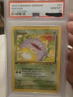 Pokemon Smogon 1st Edition German 1999 PSA 10