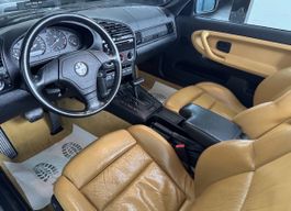 BMW 3er E36 320i Cabrio schwarz Leder gute Zustand