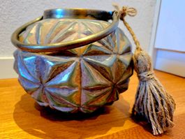 GROSS! Laterne Windlicht Kerzenständer Vintage Boho Shabby
