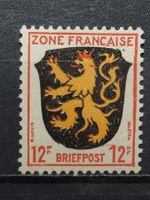 Franzö Zone Allgemeine Mi-Nr.6 bx Postfrisch Geprüft BPP