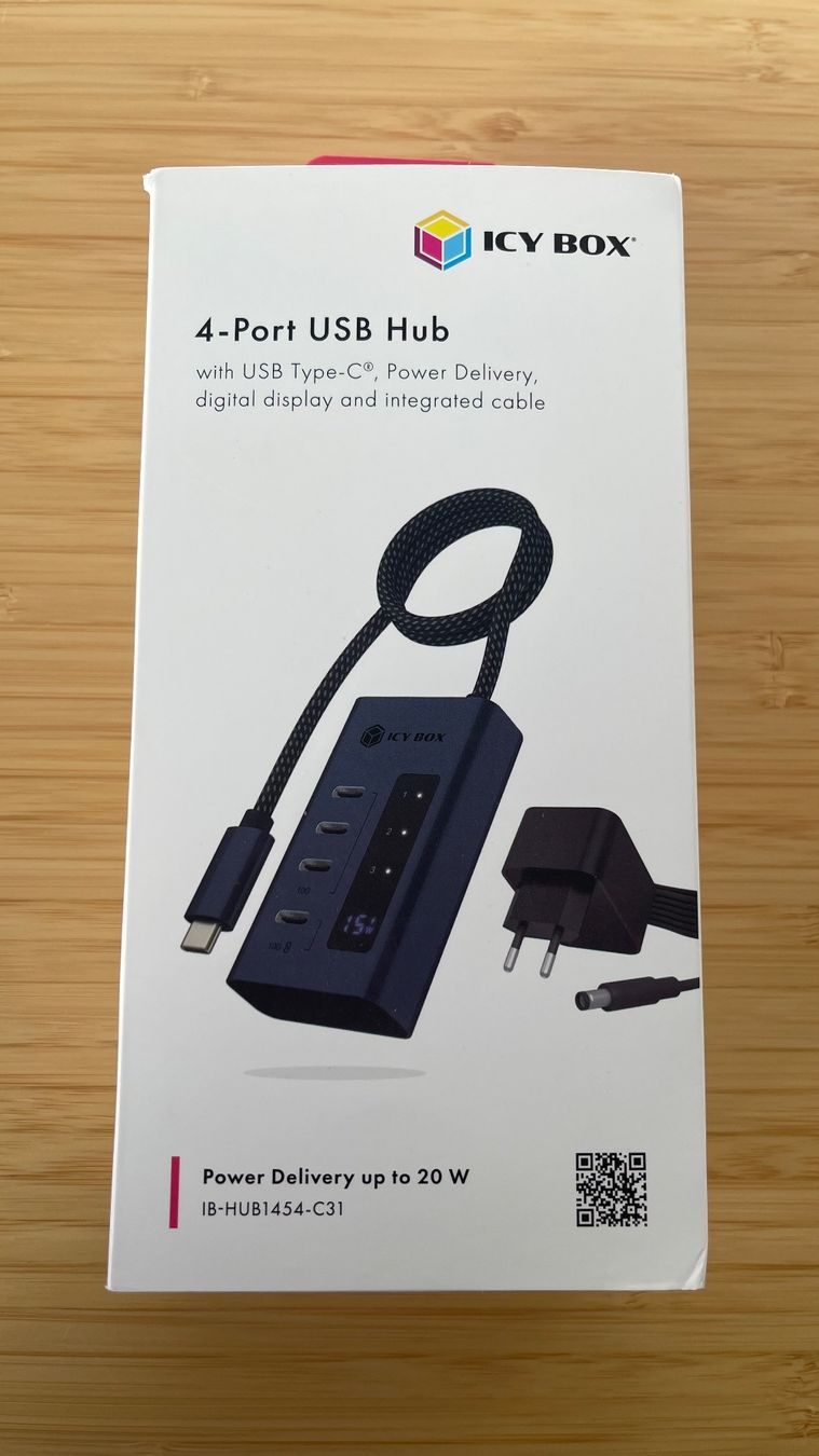 Hub & Switch: ICY BOX 4-Port USB Hub – Nuovo e nell'imballaggio originale da Arni AG venduto da sch_7rz9