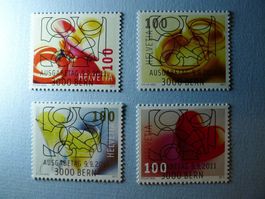 2011 Sondermarken Glückwünsche ET Vollstempel 1400-1403