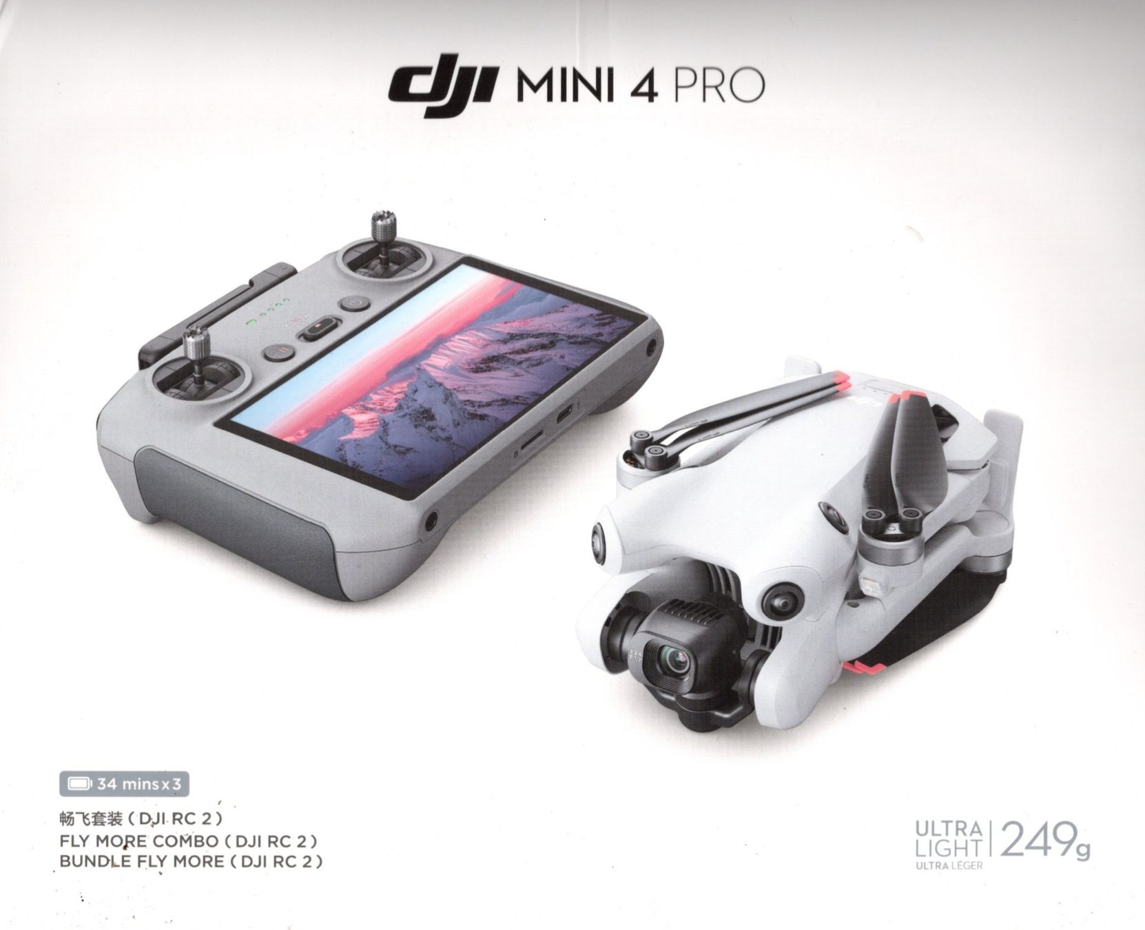 DJI RC Kits de montage: DJI MINI 4 Pro Fly more combo – Neuf (Voir description) à Bonaduz par rollomueller 1