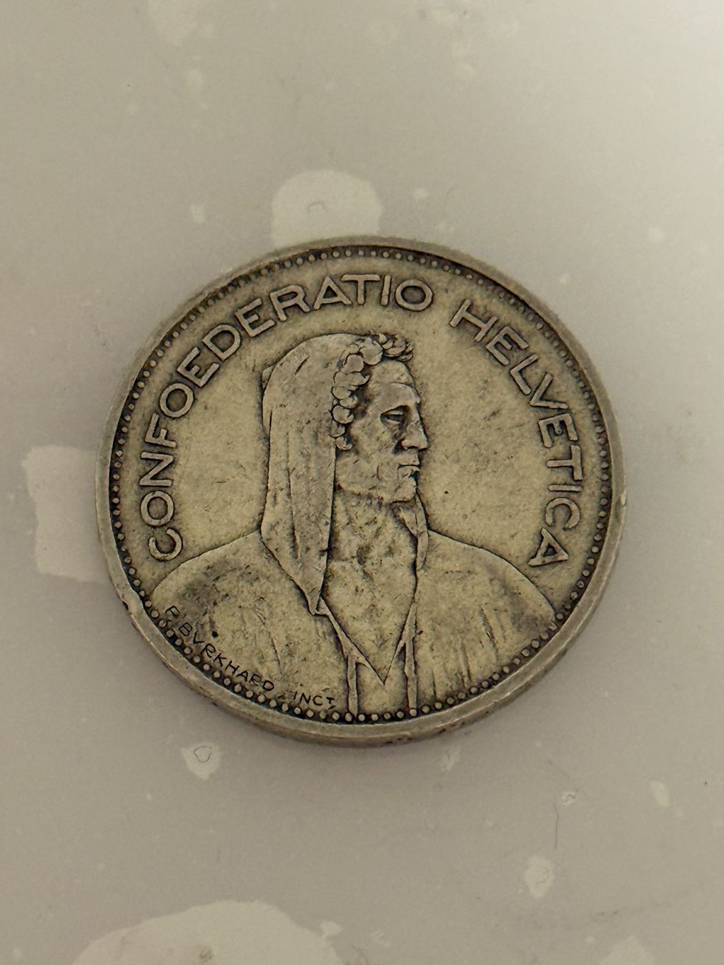 Alle Münzen: 5 Franken 1951  Silber – Gebraucht aus Wallisellen von SWISS_SILVER1 1