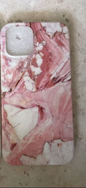 Covers & Schutzfolien: Coque iPhone 12 marbre rose, neuve, jamais utilisée – Neu und originalverpackt aus Denges von val_j8w7