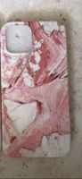 Coque iPhone 12 marbre rose, neuve, jamais utilisée