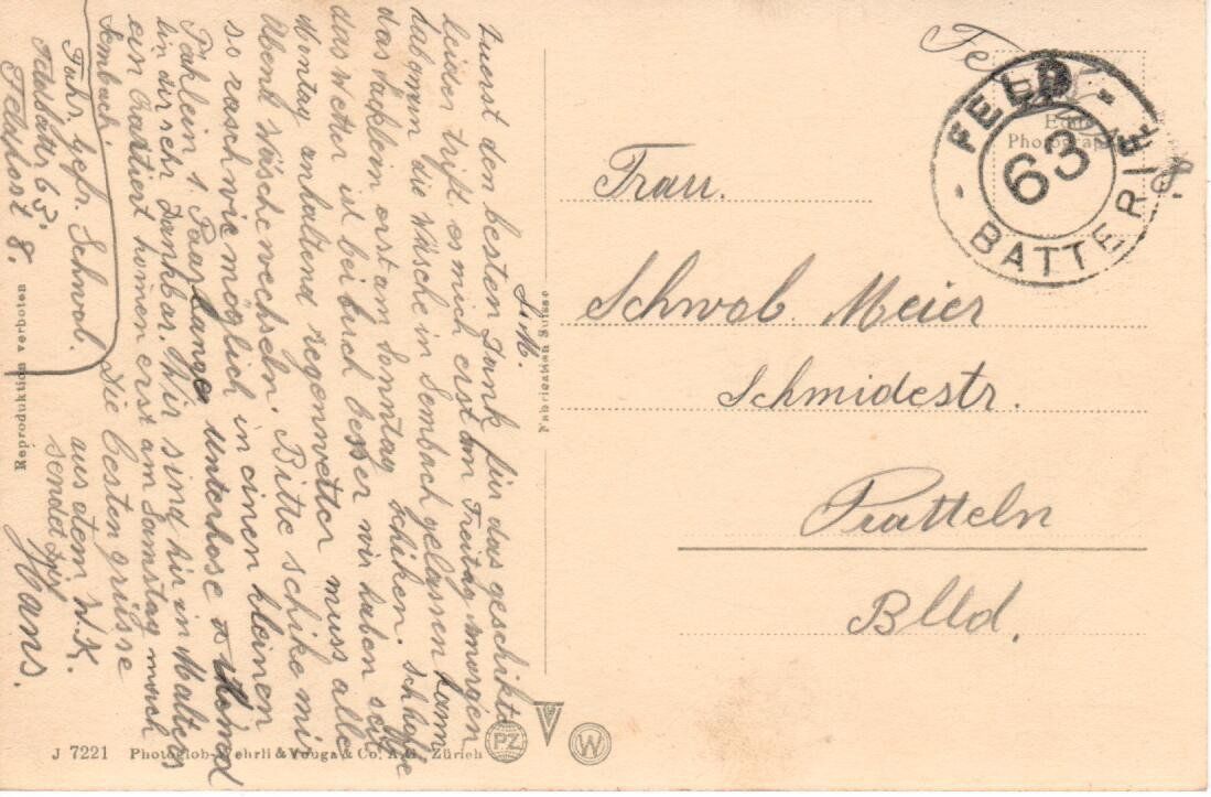 Ansichtskarten: Malters – Gebraucht aus Wolhusen von Curver9 1