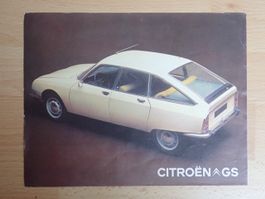 Citroen GS - Prospekt Frankreich - N001