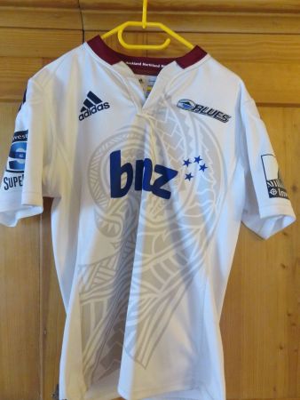 Rugby Jersey / Shirt  New Zealand   Auckland Blues   Size Me
