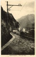 Brig  VS  -  Lötschberg - BAHN  /  Partie bei BRIG  ca. 1913