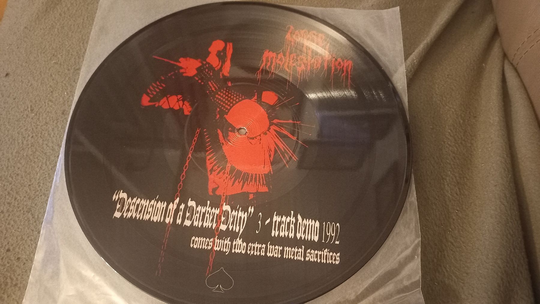Schallplatten: Corpse Molestation-Demos  Picture Lp DEATH/BLACK METAL – Gebraucht aus Olten von Donatello1984