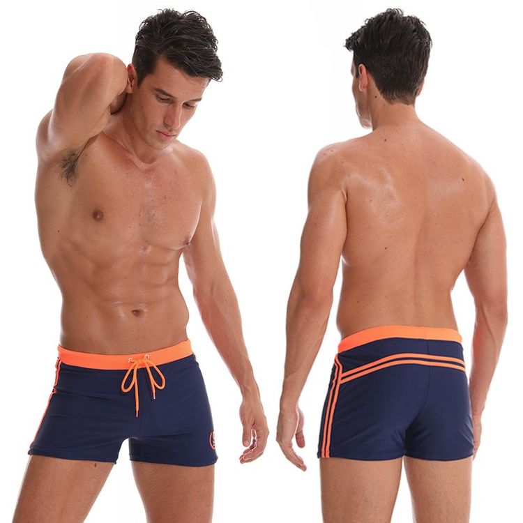 Fashy Herren Badehose – Körperbetont Mit Innenkordel & Innentasche – Stylisches Allover-Muster