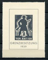 Territorial-Truppen Nr. 184g - Einerbögli Büttenpapier