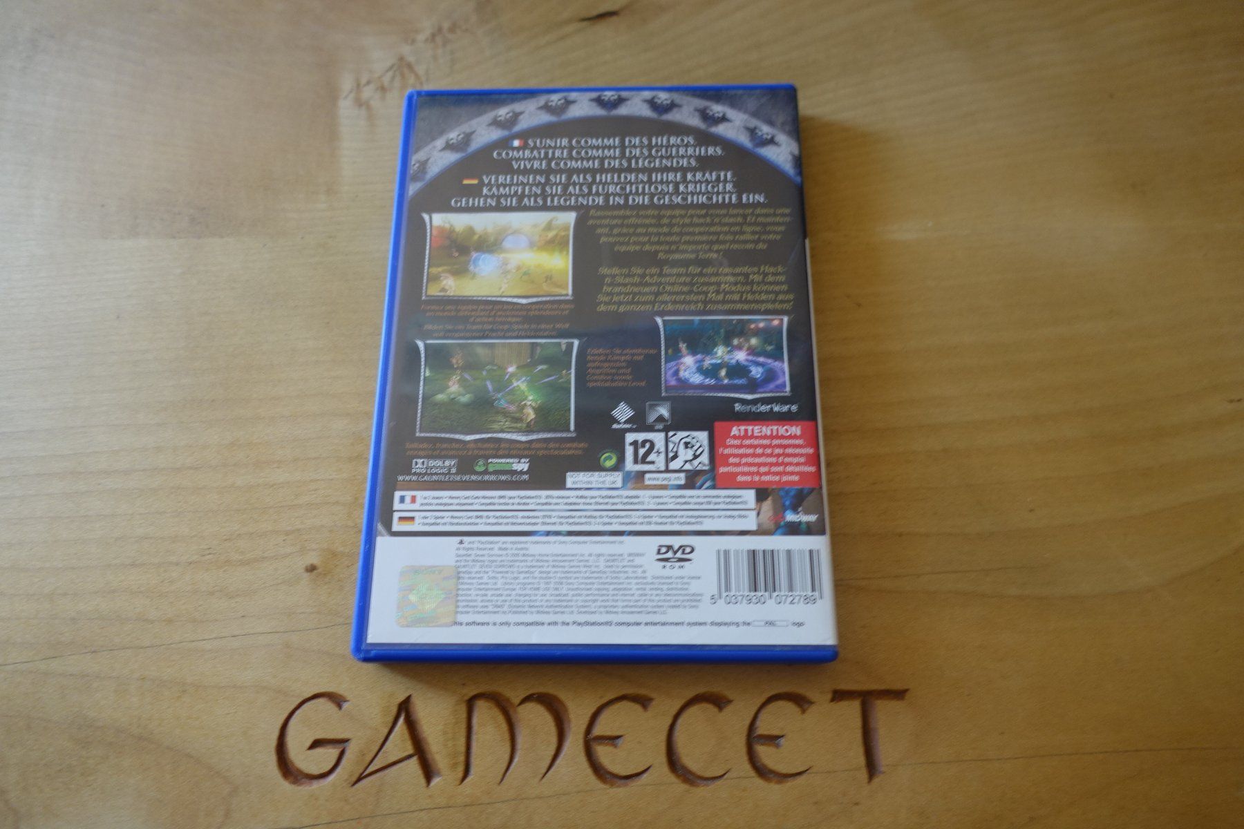 Sony Giochi: Gauntlet: Seven Sorrows – Usato da Steinach venduto da Gamecet 2