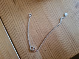 Xenox Schmuckset Halskette & Armband Silber rhodi
