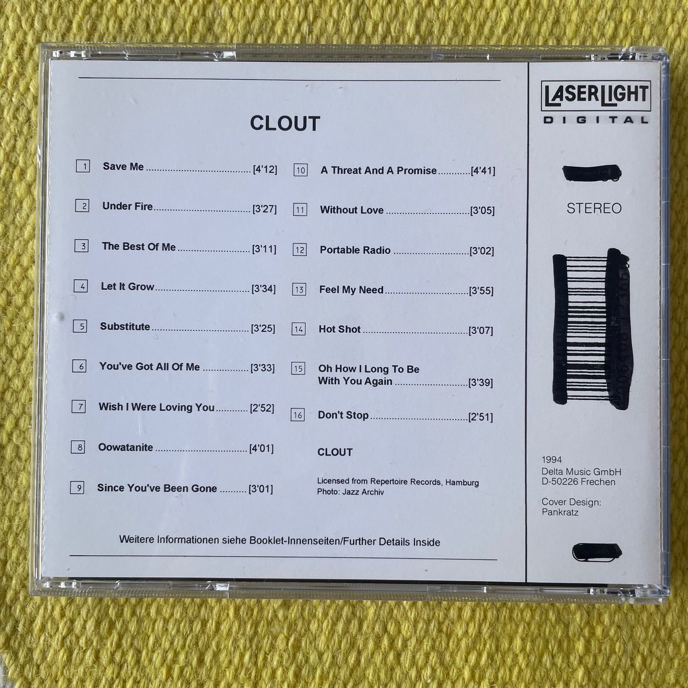 CD: CLOUT-THE HITS – Usato da Rorschacherberg venduto da CD-Roli 1