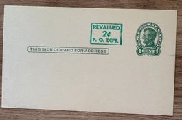 UNITED STATES OF AMERICA POSTAL CARD