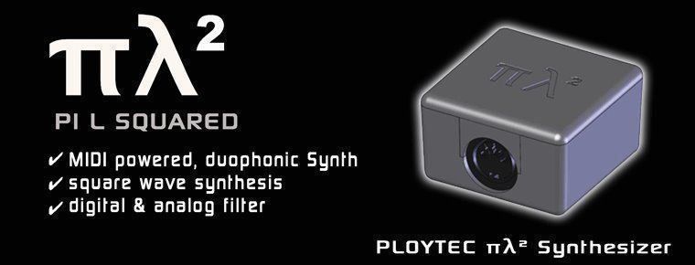 Strumenti musicali: Ploytec PL2 (Pi L Squared) Hardwaresynth – Nuovo e nell'imballaggio originale da Balgach venduto da Bassman4 3