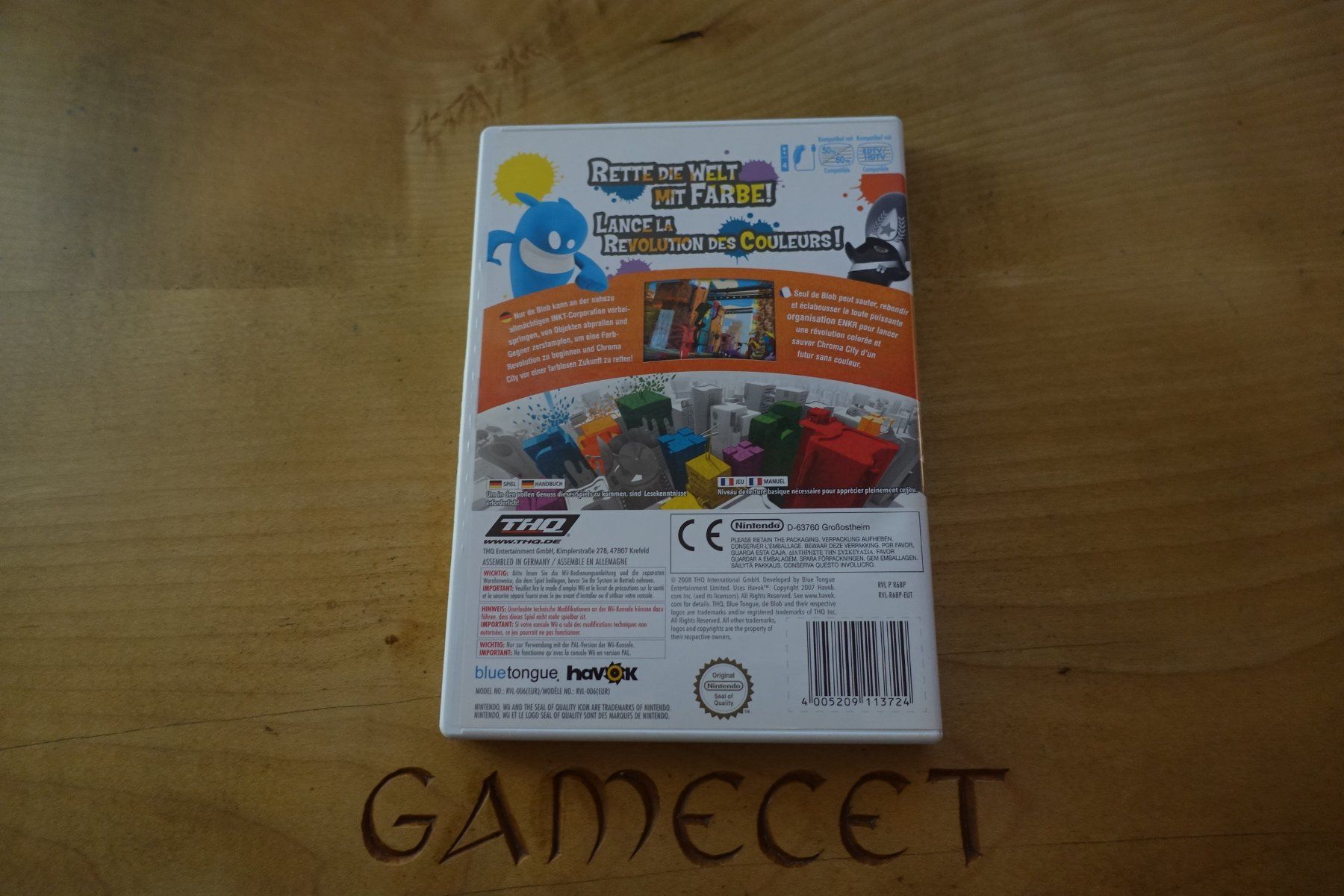 Nintendo Giochi: de Blob – Usato da Steinach venduto da Gamecet 2