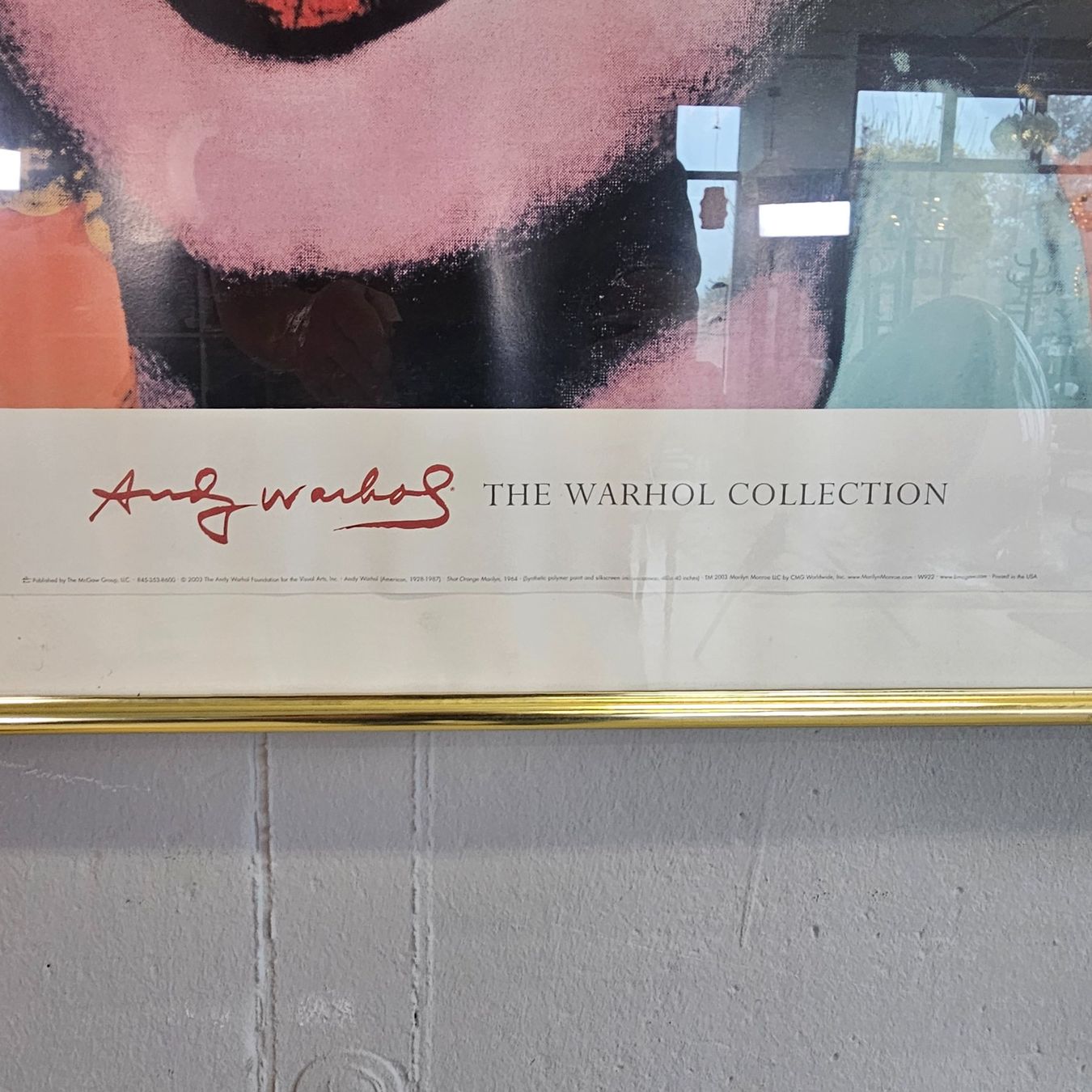 Grafica & Litografie: Andy Warhol: Marilyn Monroe,  Lithographie Print USA 2003 – Usato da Nottwil venduto da Wondewa-Shop 6