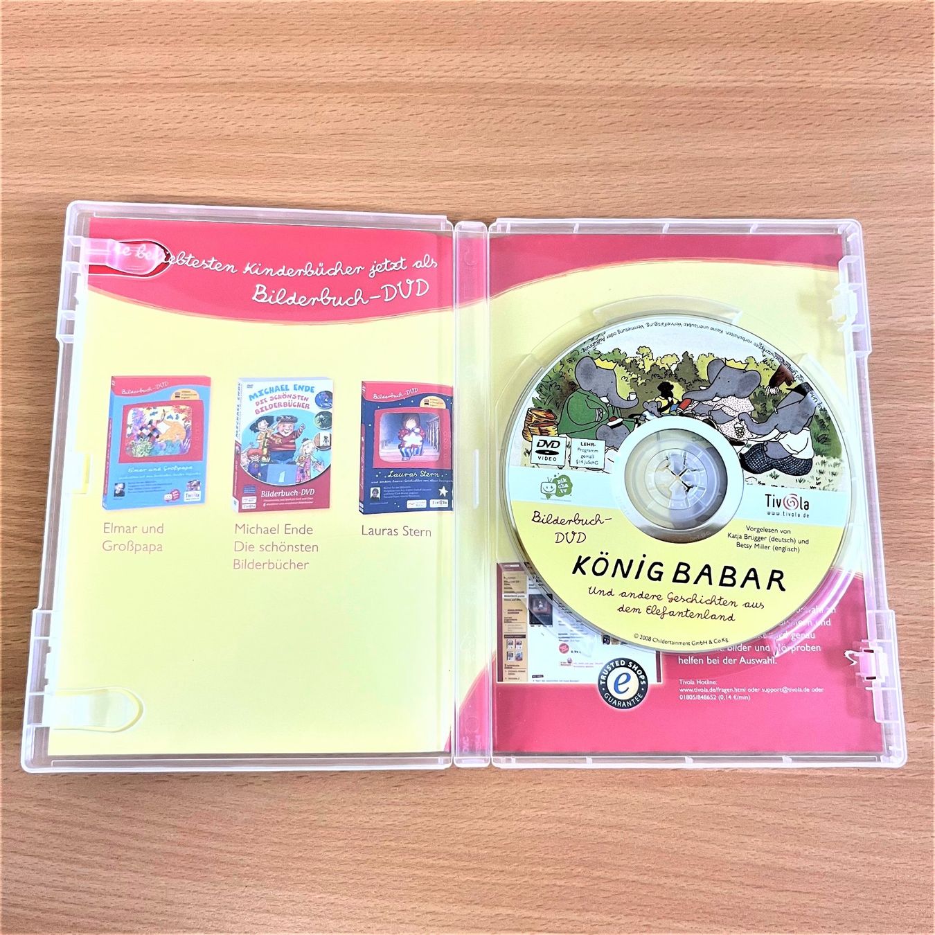 Tutti i DVDs: DVD - Bilderbuch - König Babar – Usato da Amlikon-Bissegg venduto da riestig 1