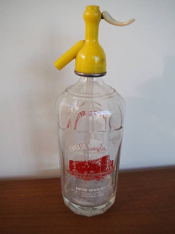 Bottiglie: Siphon en verre ancien - Miguel Vila – Usato da Neuchâtel venduto da SyMil 1