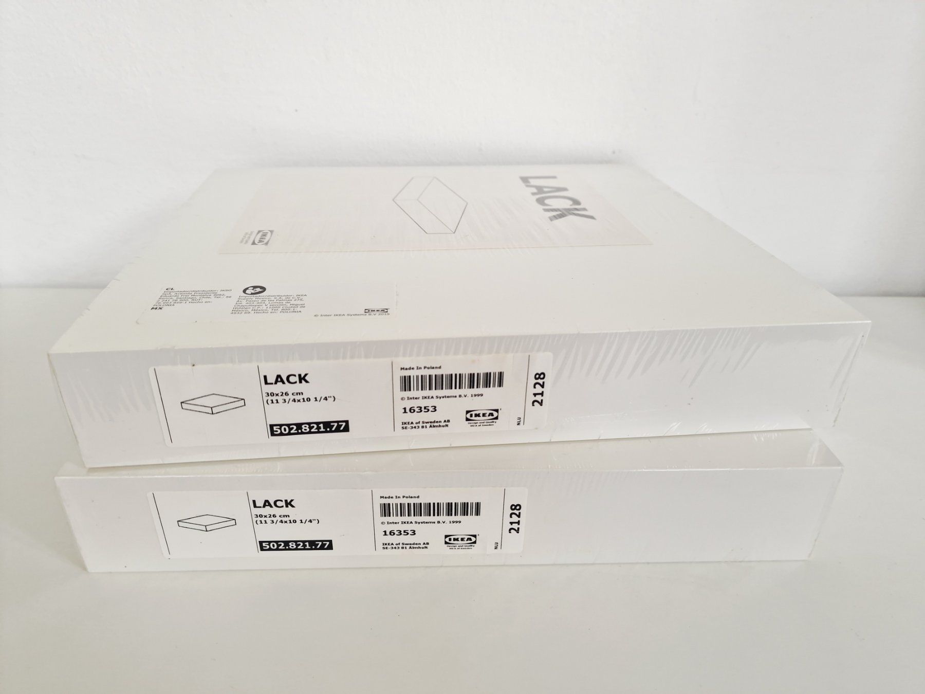 Ikea Scaffali: Zwei IKEA LACK Wandregale OVP – Usato da Hallau venduto da CHACLA 1