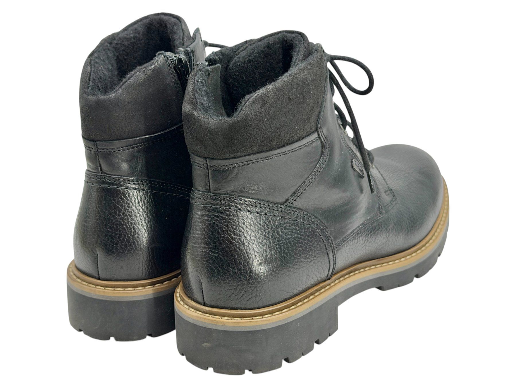 Herrenschuhe: Bottines AM en cuir noir lacées. Pointure 42 – Gebraucht aus Cossonay-Ville von PatineDuTemps 7