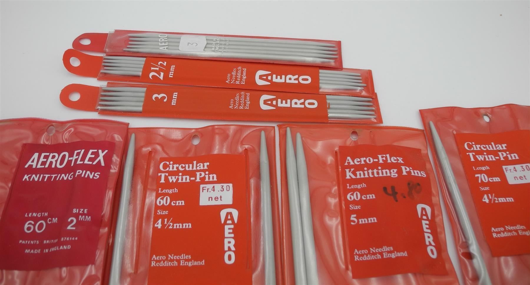 Ferri: 7 Stricknadeln Aero, Nr. e30 – Nuovo e nell'imballaggio originale da Kottwil venduto da Crazyrolf 1