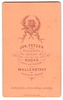 Fotografie Joh. Fetzer, Ragaz, Plattenka