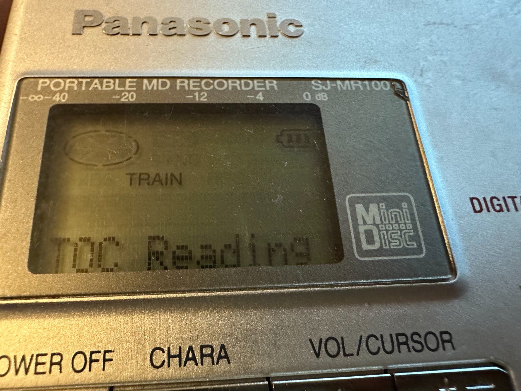 Sony Minidisc: Panasonic SJ MR 100 Minidisc MD Recorder+Reader WITH PROBLEM – Difettoso da Genève venduto da inc_9vgv 4
